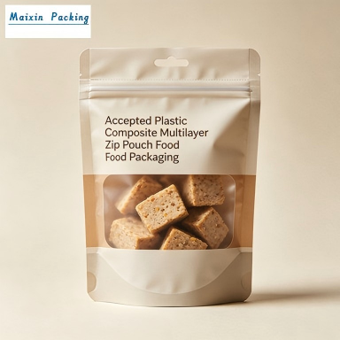 Accepted Plastic Composite Multilayer Zip Pouch Food Packaging - Maixin Packaging