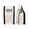 Custom Kraft Paper Degradable flat bottom Zipper Food Packaging Bag
